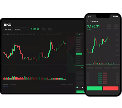 虚拟币交易平台app页面展示